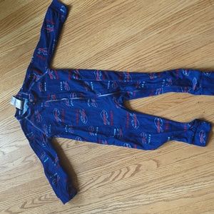 Buffalo Bills 2T Zip Up PJs